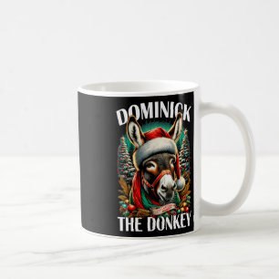 Dominick The Donkey Funny Christmas Italian Christ Coffee Mug