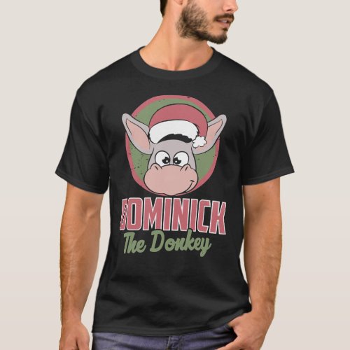 Dominick The Donkey Italian Christmas Classic T_Sh T_Shirt