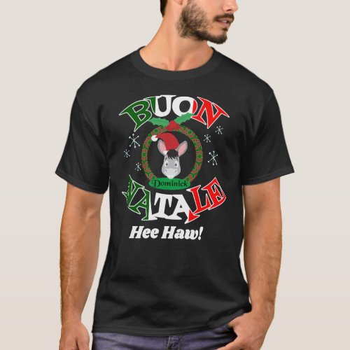 Dominick the Donkey Italian Christmas Song Essenti T_Shirt