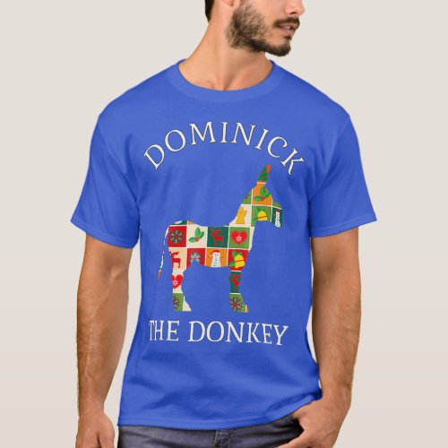 DOMINICK THE DONKEY ITALIAN CHRISTMAS T SHIRT
