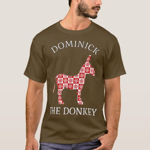 DOMINICK THE DONKEY ITALIAN CHRISTMAS T SHIRT_1 T_Shirt