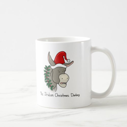 Dominick the Italian Christmas Donkey Coffee Mug