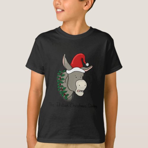 Dominick the Italian Christmas Donkey T_Shirt