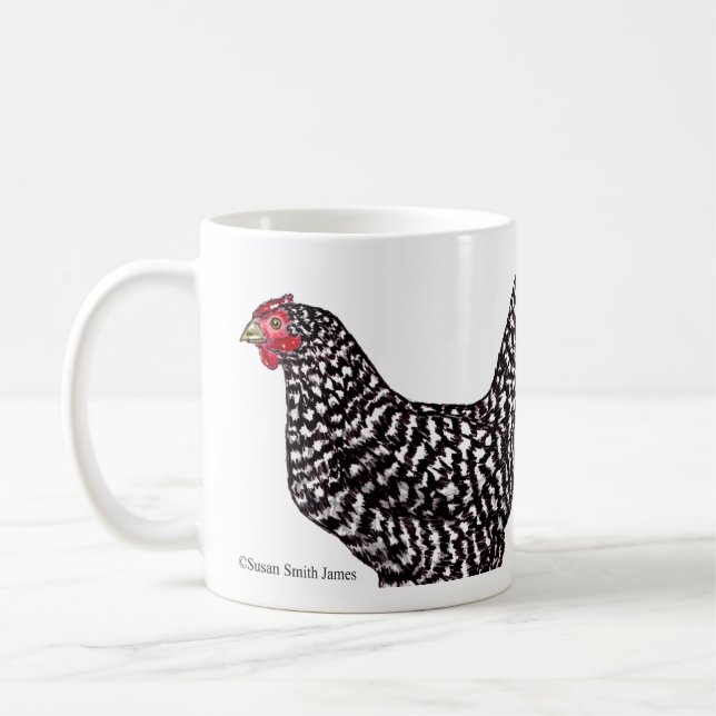 Dominique Hen Coffee Mug (Left)