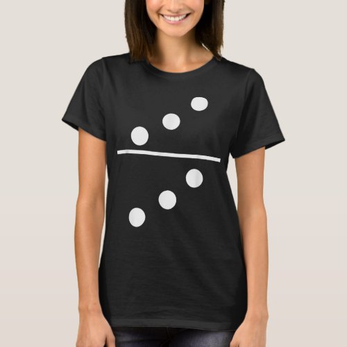 Domino 3 and 3 Matching Halloween Group Costumes 3 T_Shirt