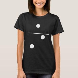 Domino Costume 1 2 Matching Family Easy Group Hall T-Shirt