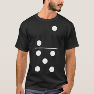 Domino Game 5 2 Funny Halloween Group Costume Shir T-Shirt