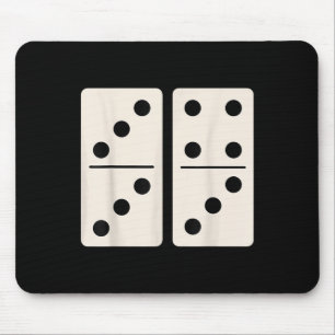 Domino Game 6 7 Funny 67 Alpha Slang Gen Z Brainro Mouse Pad