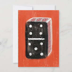 Domino Greeting Card