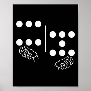 Domino Group Costumes 6-7 Matching Funny 67 Domino Poster