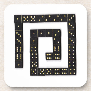 Domino Spiral Coasters