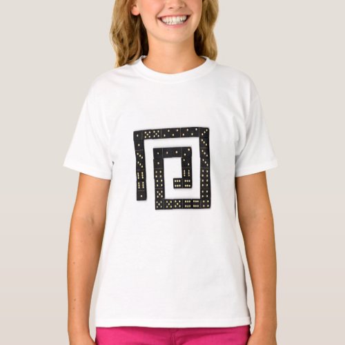 Domino Spiral T_Shirt Child