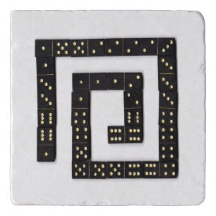 Domino Spiral Trivet