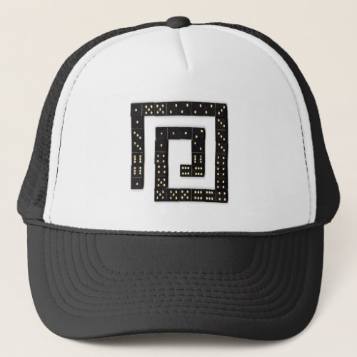Domino Spiral Trucker Hat