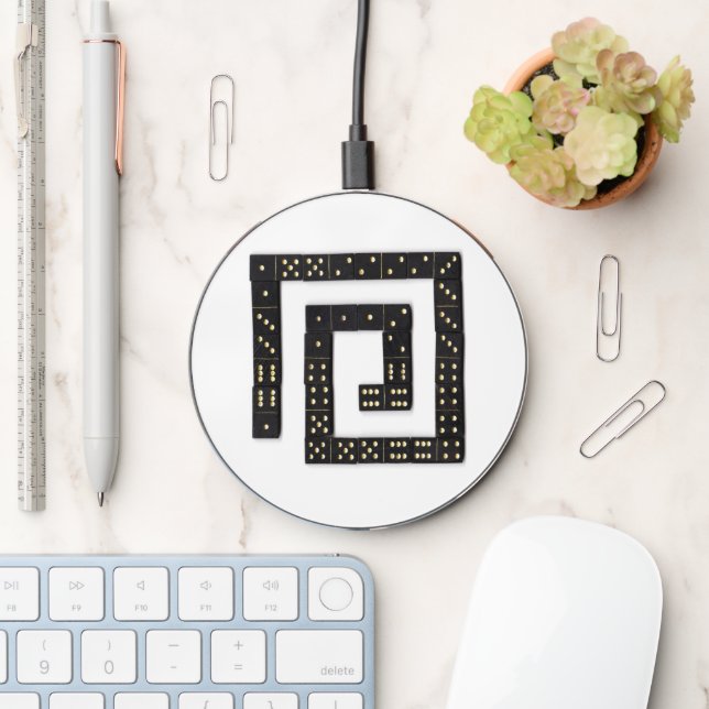 Domino Spiral Wireless Charger (Desk)