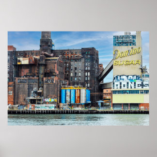 Domino Sugar Factory Poster