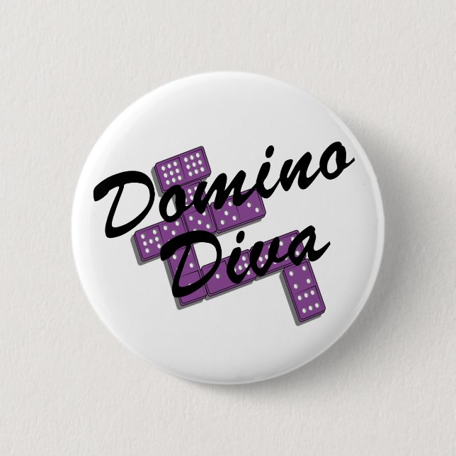 Domino T-shirts and Gifts. Pinback Button (Front)