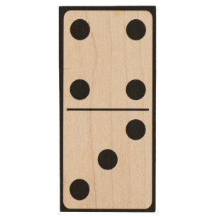 Domino Wood Flash Drive