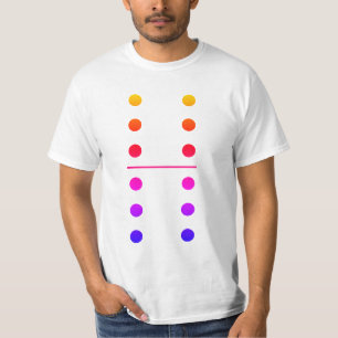Dominoes 6-6 Group Costume T-Shirt