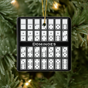 Dominoes Design Ornament