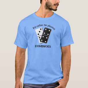 Dominoes Design Tee Shirt T-Shirt