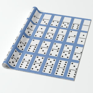 Dominoes Design Wrapping Paper