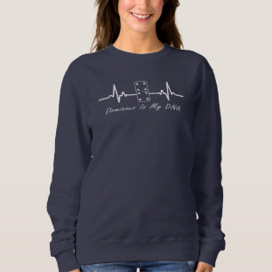 Dominoes Is My DNA Board Games Domino Player Sweatshirt