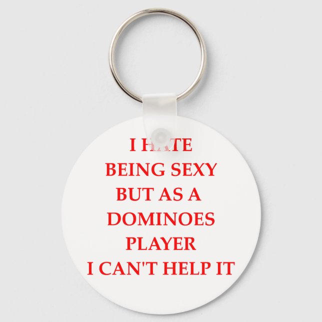 dominoes keychain (Front)