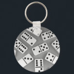 Dominoes Keychain 002<br><div class="desc">Dominoes keychain.  Desaturated. 

Photography © The Phantom Panther</div>