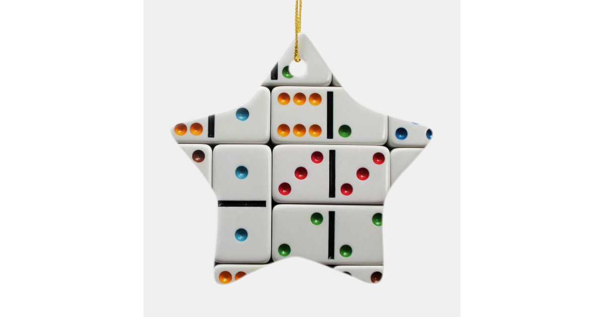 Dominoes ornament | Zazzle.com