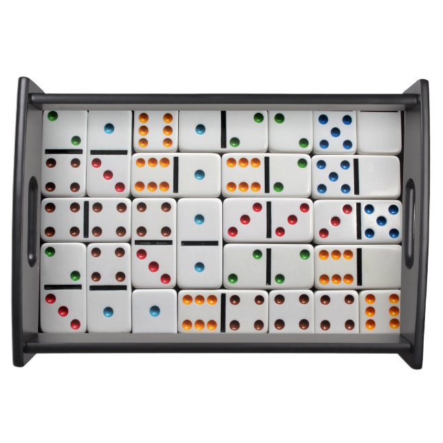 Dominoes serving tray (Front)
