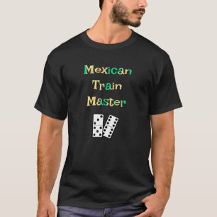 Dominoes Shirt Funny Mexican Train Master Graphic