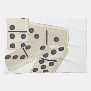 Dominoes Towel by Windmilldesigns at Zazzle