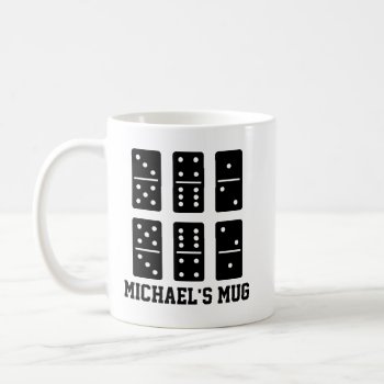 Dominos Board Game Gift Coffee Mug by MainstreetShirt at Zazzle