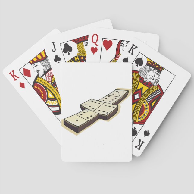 Dominos Game Playing Cards (Back)