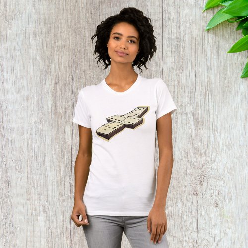 Dominos Game Womens T_Shirt