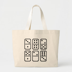 Dominos Large Tote Bag
