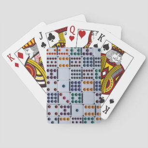 Dominos Numbers Game Poker Cards