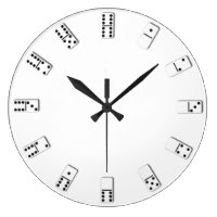 Dominos Wall Clock