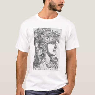 Domitian Caesar (51-96 AD), 1596 (engraving) T-Shirt