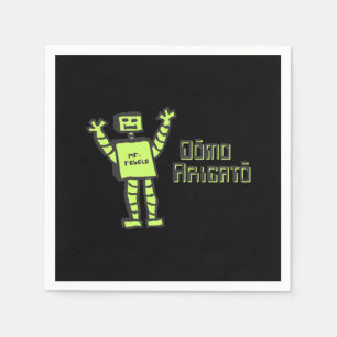 Domo Arigato Mr Roboto Napkins