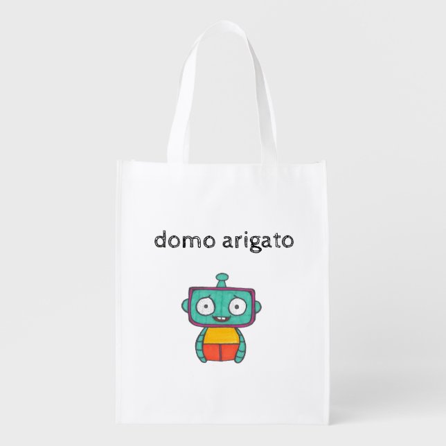 domo arigato mr. roboto tote bag (Front)
