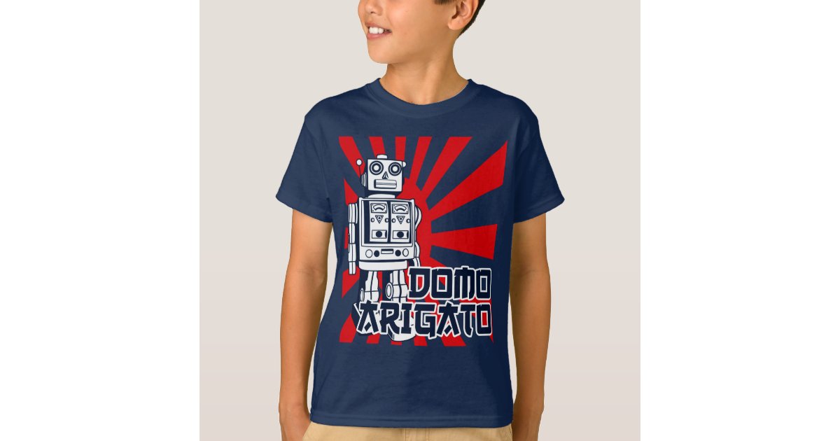 domo arigato visage shirt