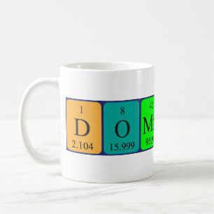 Domonkos periodic table name mug