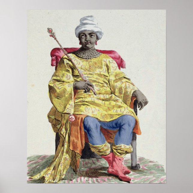 Don Alvares, King of the Congo, from 'Receuil des Poster (Front)