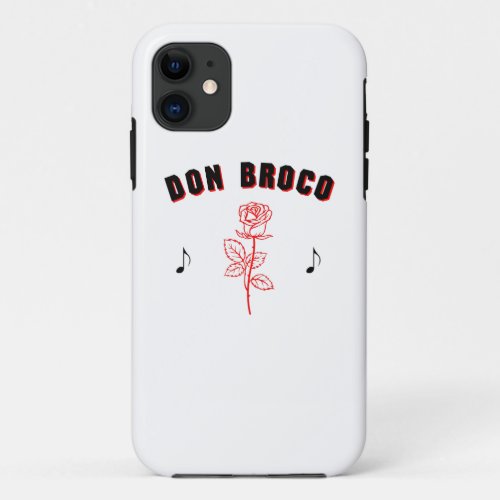 Don Broco With Rose Logo iPhone 11 Case