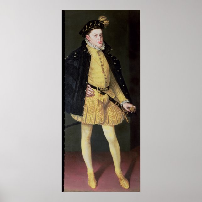 Don Carlos , son of King Philip II of Spain Poster (Front)