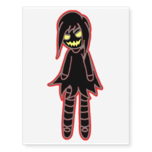 Don & Carrie (One of The Haunted Trio) Temporary Tattoos