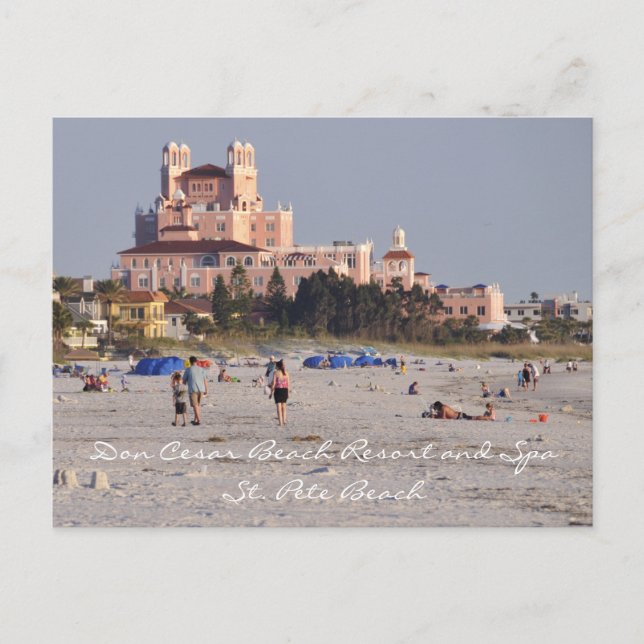 Don Cesar - Florida's Pink Castle Postcard (Front)