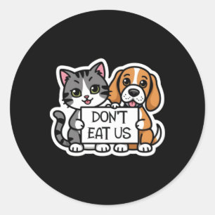 Don classic round sticker